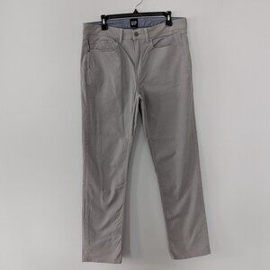 GAP Men’s Pants – Light Grey, Size 34x32 – Like New